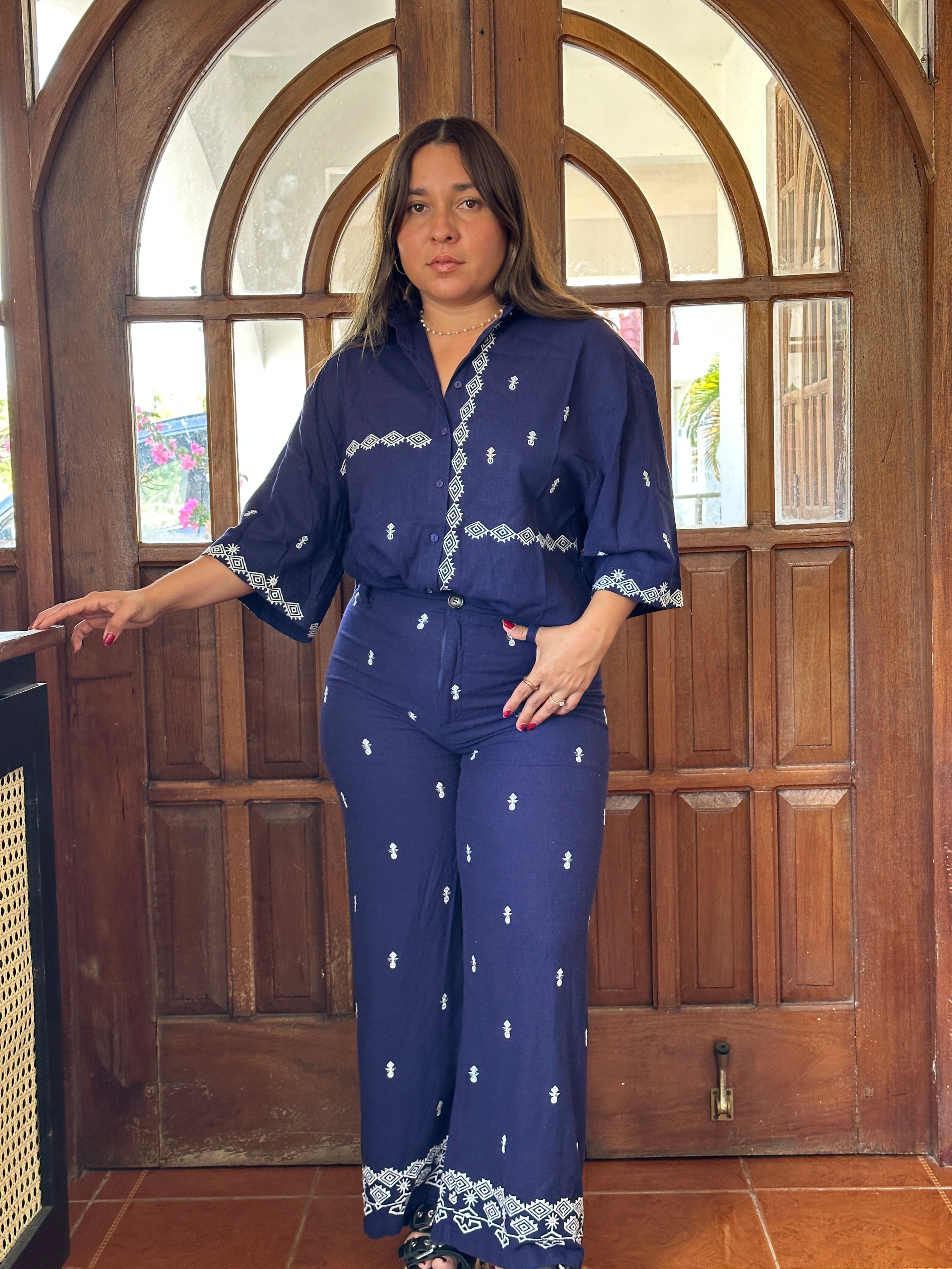 Palmeira Set Navy