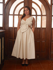 Camelia Dress Cream