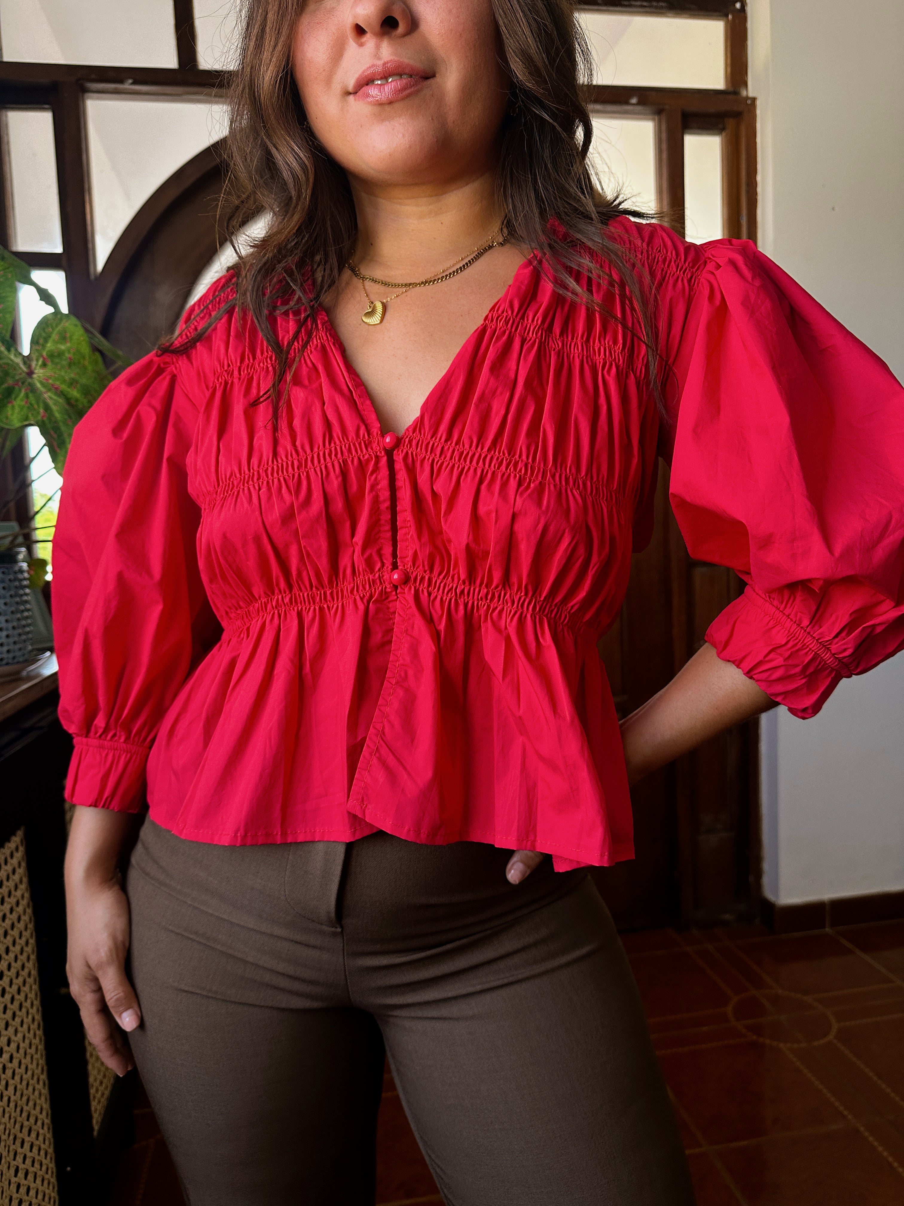 Jimena Top Red Restock